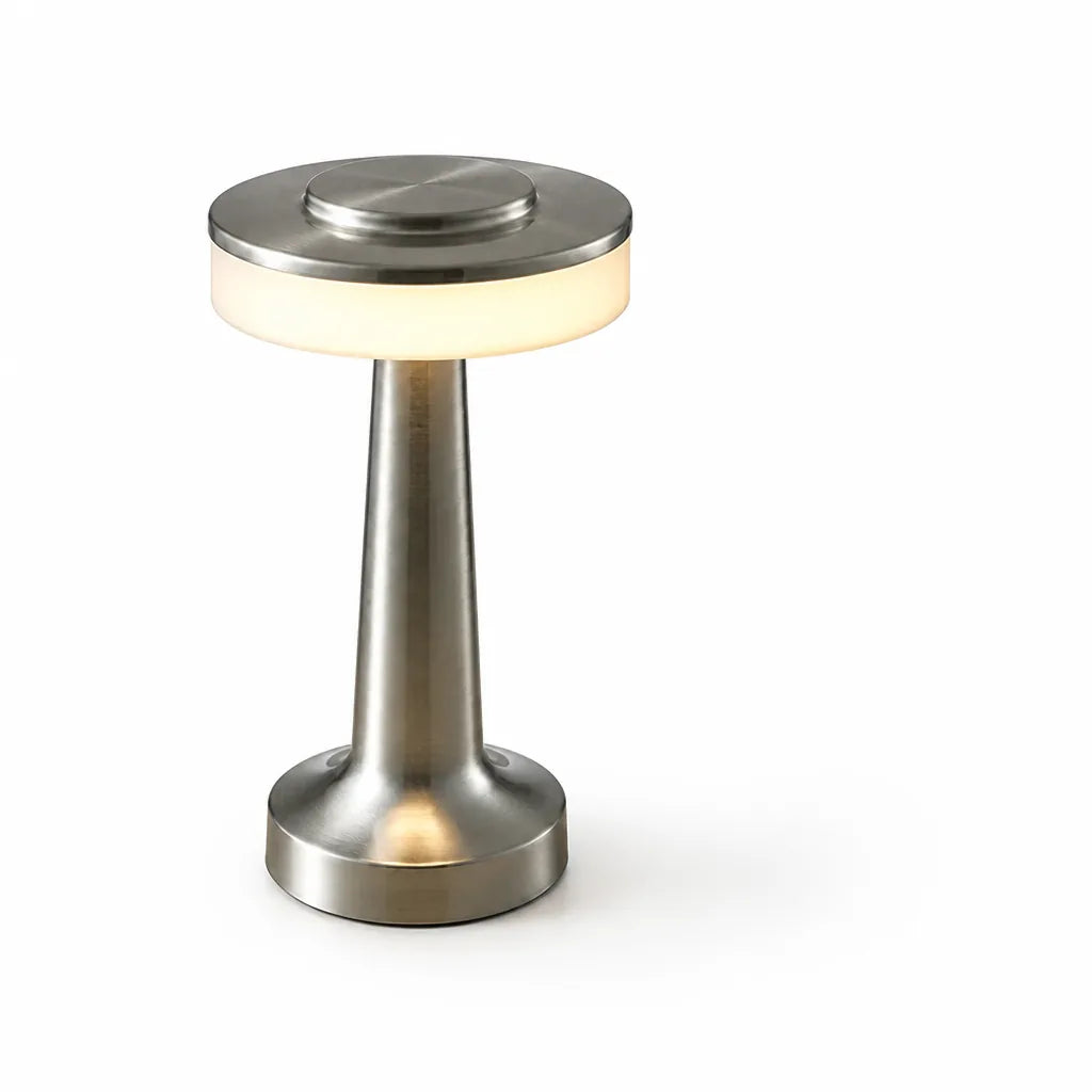 Table Lamp Touch Dimmer USB-C Rechargeable 25 Hour Runtime
