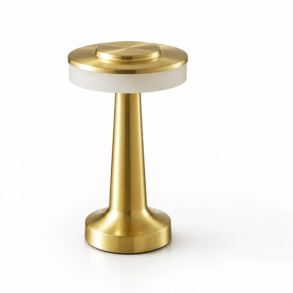 Table Lamp Touch Dimmer USB-C Rechargeable 25 Hour Runtime
