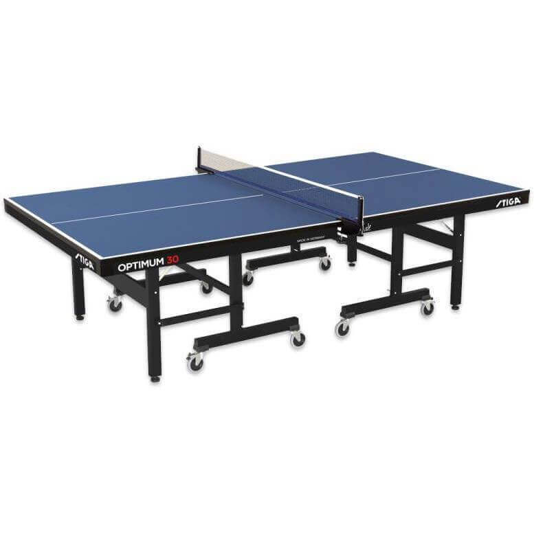 Table Tennis Table 30mm Top Steel Frame Locking Casters
