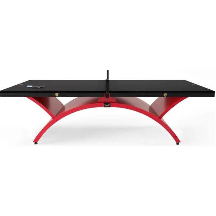 Table Tennis Table Glare-Reducing Top & Adjustable Feet