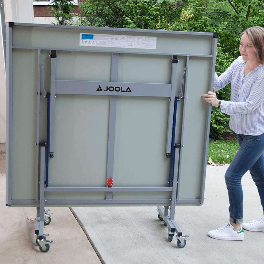 Table Tennis Table Outdoor Weather-Resistant Two-Piece Folding
