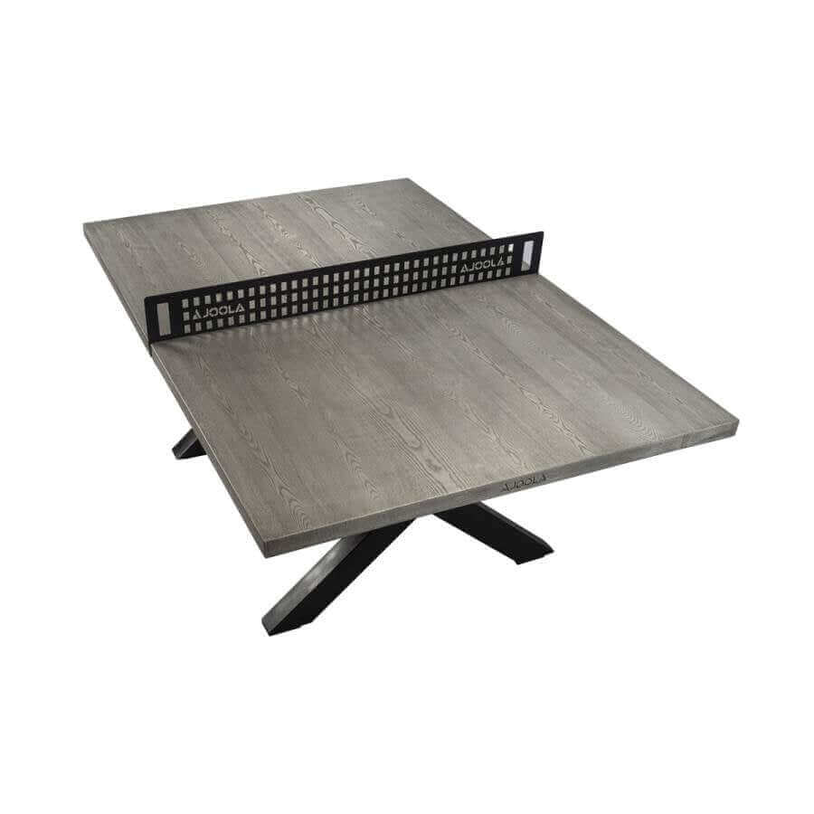 Table Tennis Table Weather-Resistant MgO Surface Oak Wood-Grain Finish