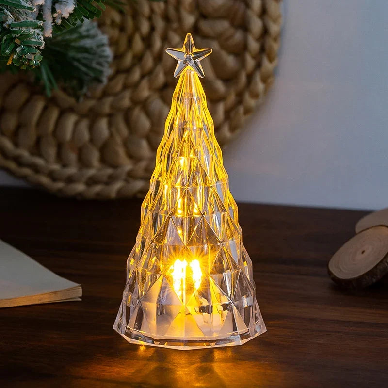 Tabletop Christmas Tree Built-In Warm White LED
