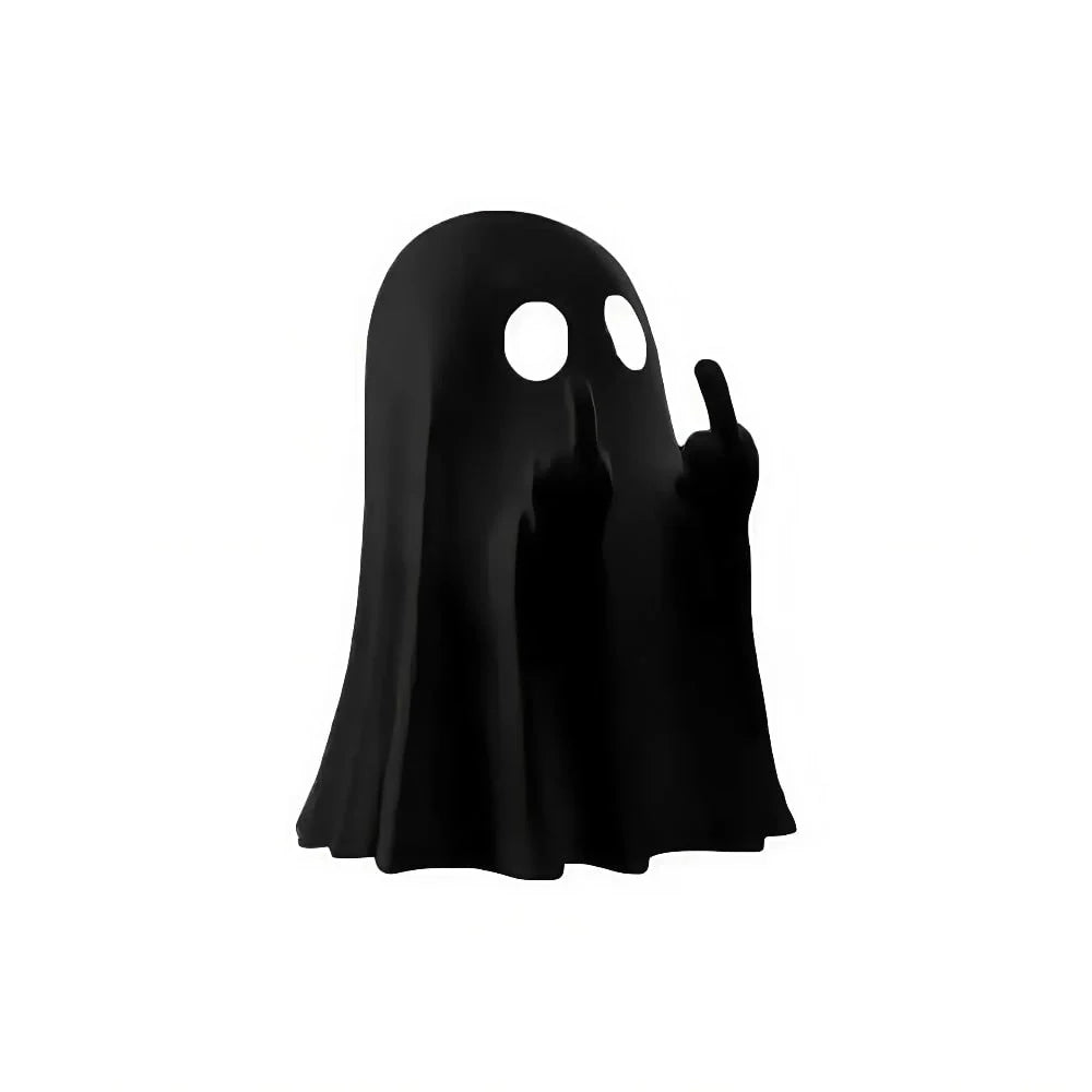 Tabletop Ghost Figurine Deep-Moulded Weighted Base