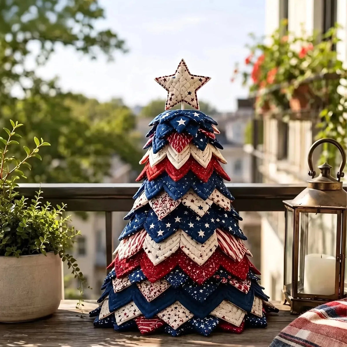 Tabletop Tree DIY Kit Quilted Five Designs