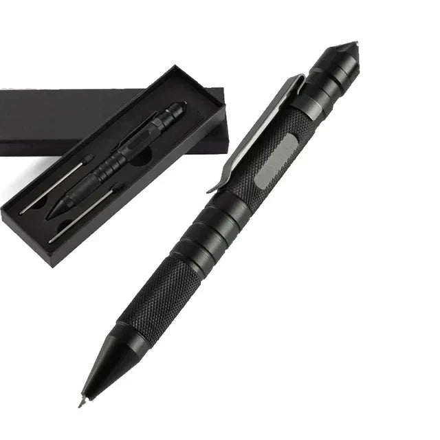 Tactical Pen Aluminum Alloy Tungsten Tip & Whistle