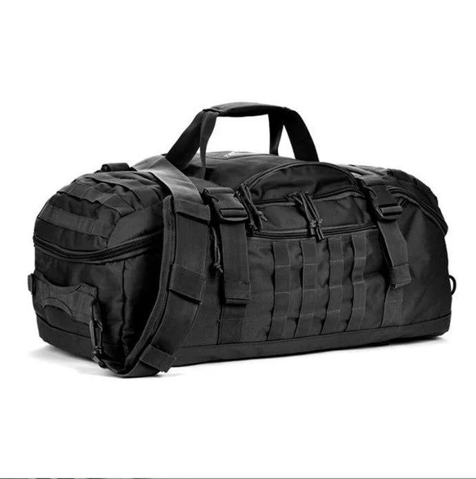 Tactical Travel Bag Weather-Resistant Multiple Pockets