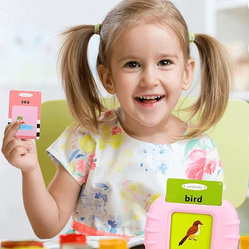 Talking Flashcard Set Voice Playback Play & Replay Portable