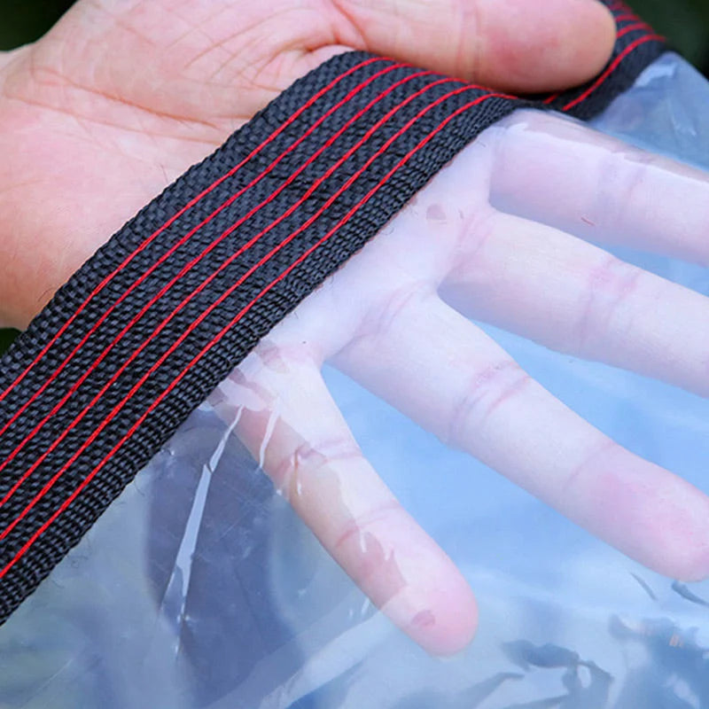 Tarp Clear Weather-Resistant Tear-Resistant