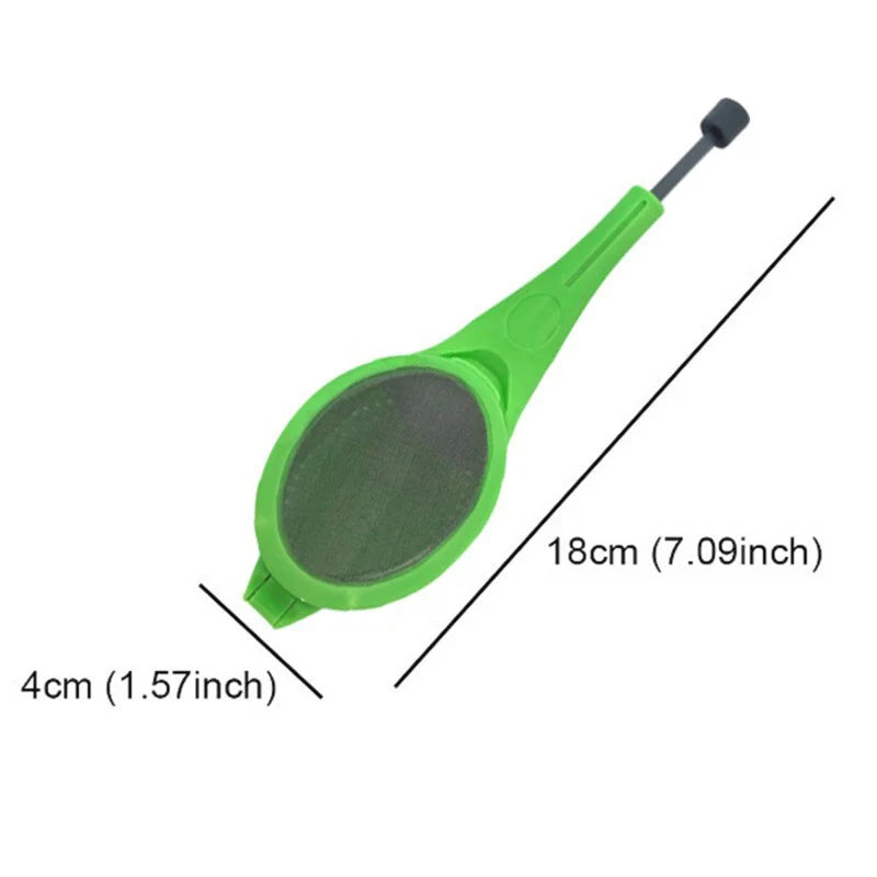Tea Infuser Built-In Plunger Mesh Cover