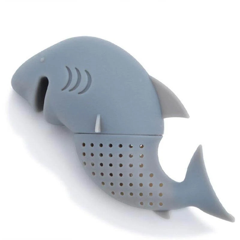 Tea Infuser Shark-Shaped Silicone Easy to Clean