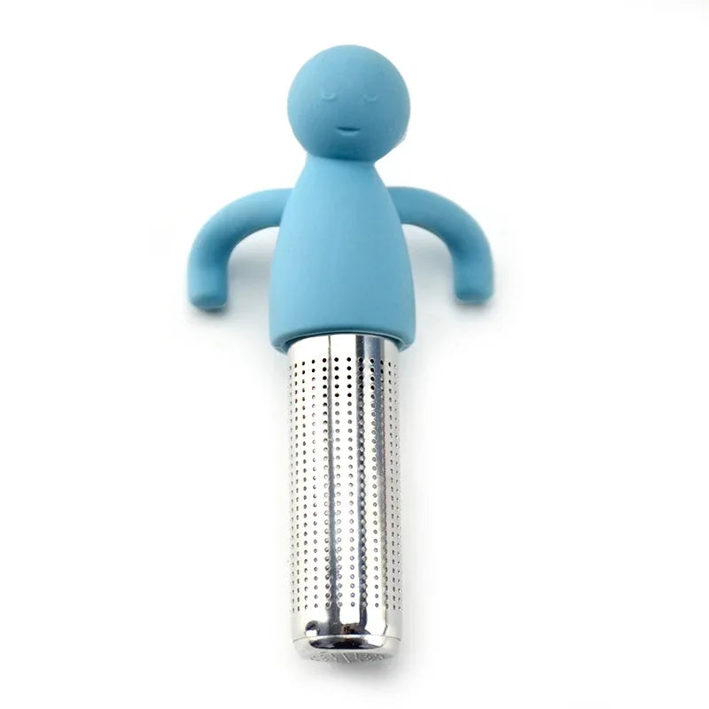 Tea Infuser Stainless Steel Fine Filter Humanoid Design