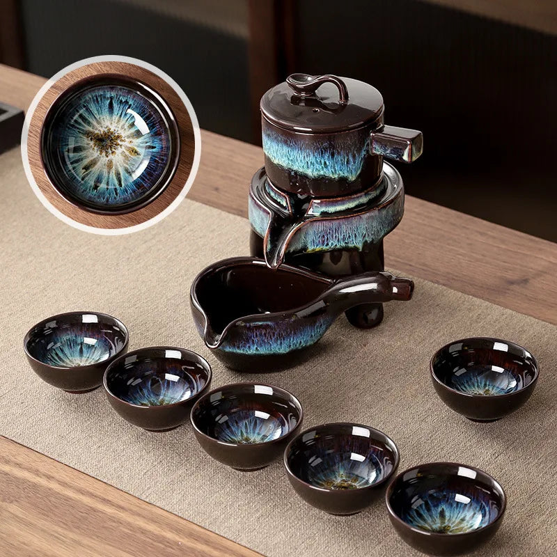 Tea Set Ceramic Traditional Style Set for 6