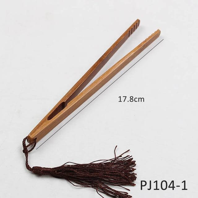 Tea Spoon Fish-Shaped Bamboo 6.5-Inch