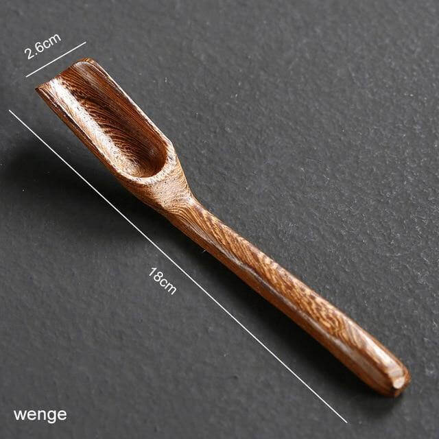 Tea Spoon Fish-Shaped Bamboo 6.5-Inch