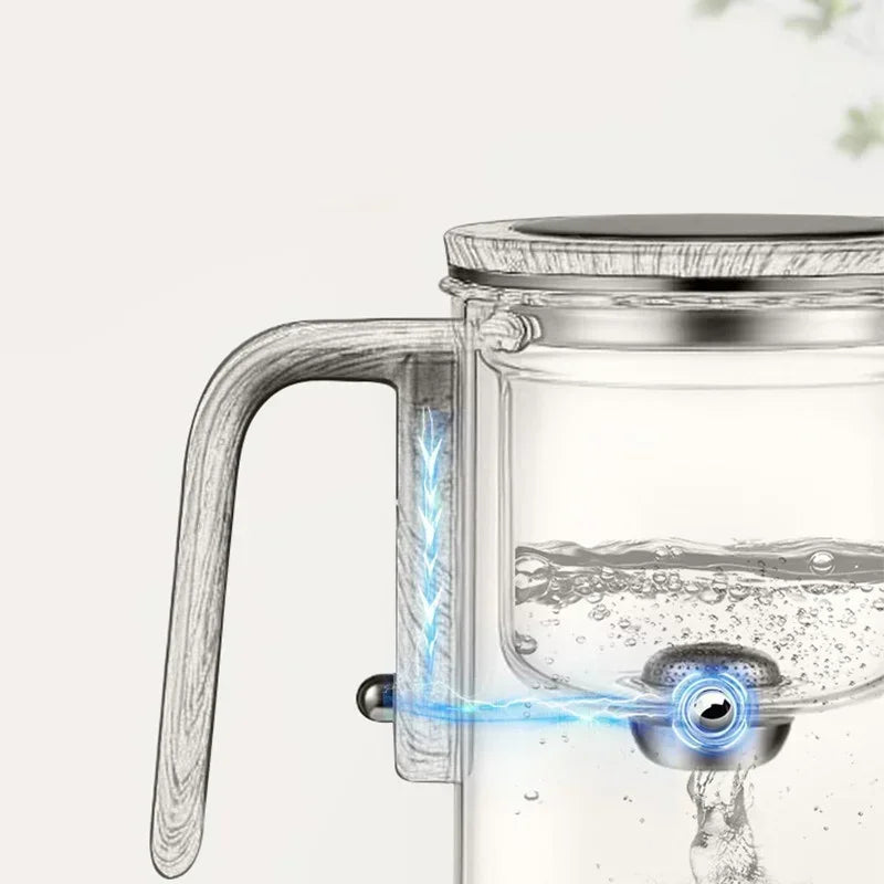 Teapot Glass Body Magnetic Tea Separation