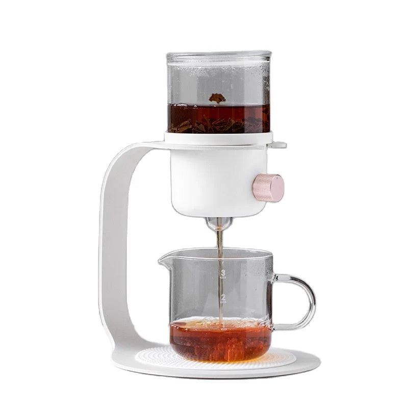 Teapot Glass & Metal Nordic Style 6.76 Fl Oz