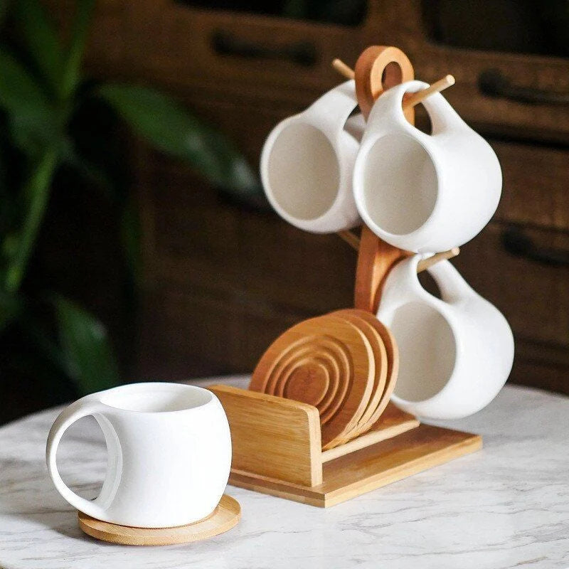 Teapot Set Ceramic Heat-Retaining Easy-Clean