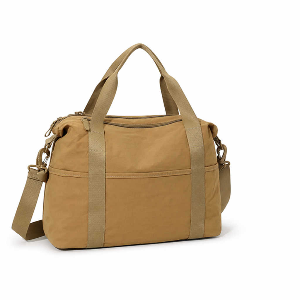 Tear-Resistant Multi-Compartment Travel Satchel