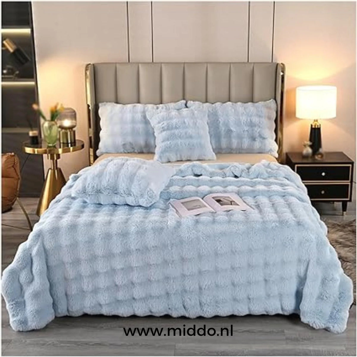 Teddy Blanket Extra Thick Plush Machine Washable