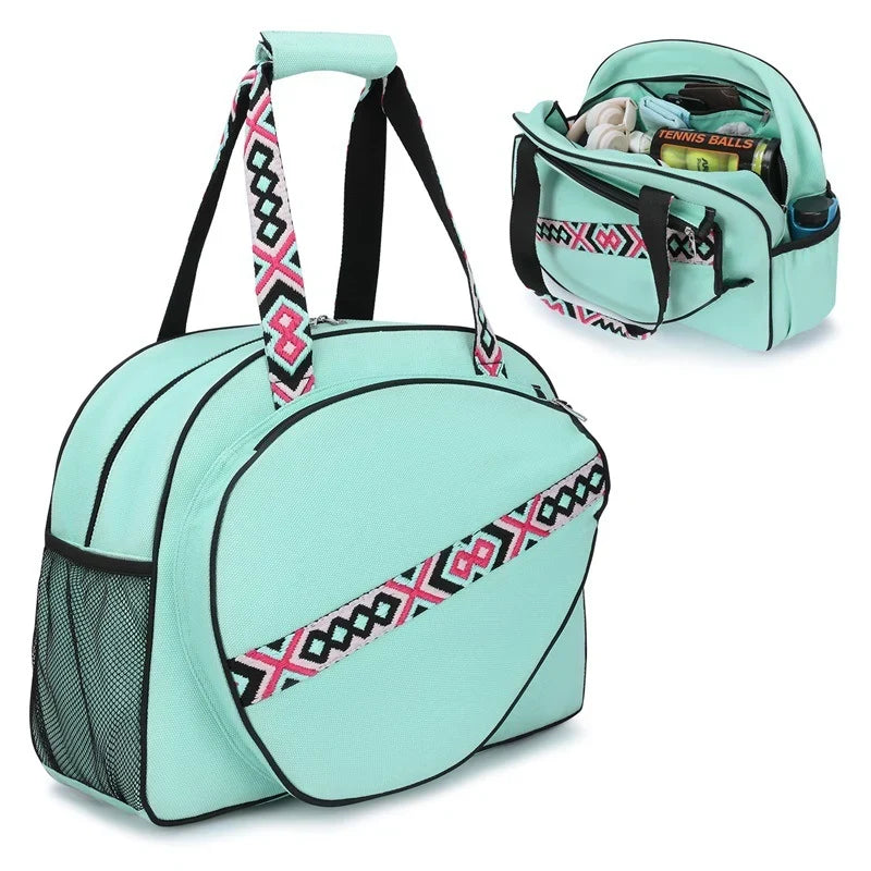 Tennis Bag Spacious Multiple Compartments Weather-Resistant