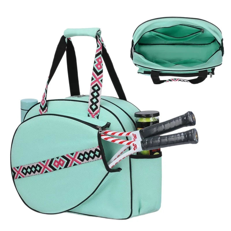 Tennis Bag Spacious Multiple Compartments Weather-Resistant
