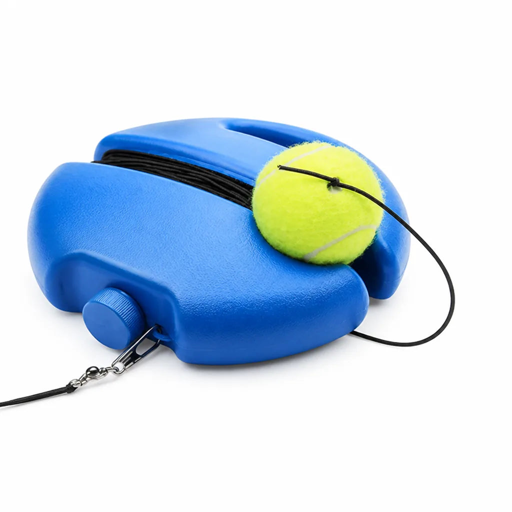 Tennis Volley Trainer Elastic Return Cord & Stable Base