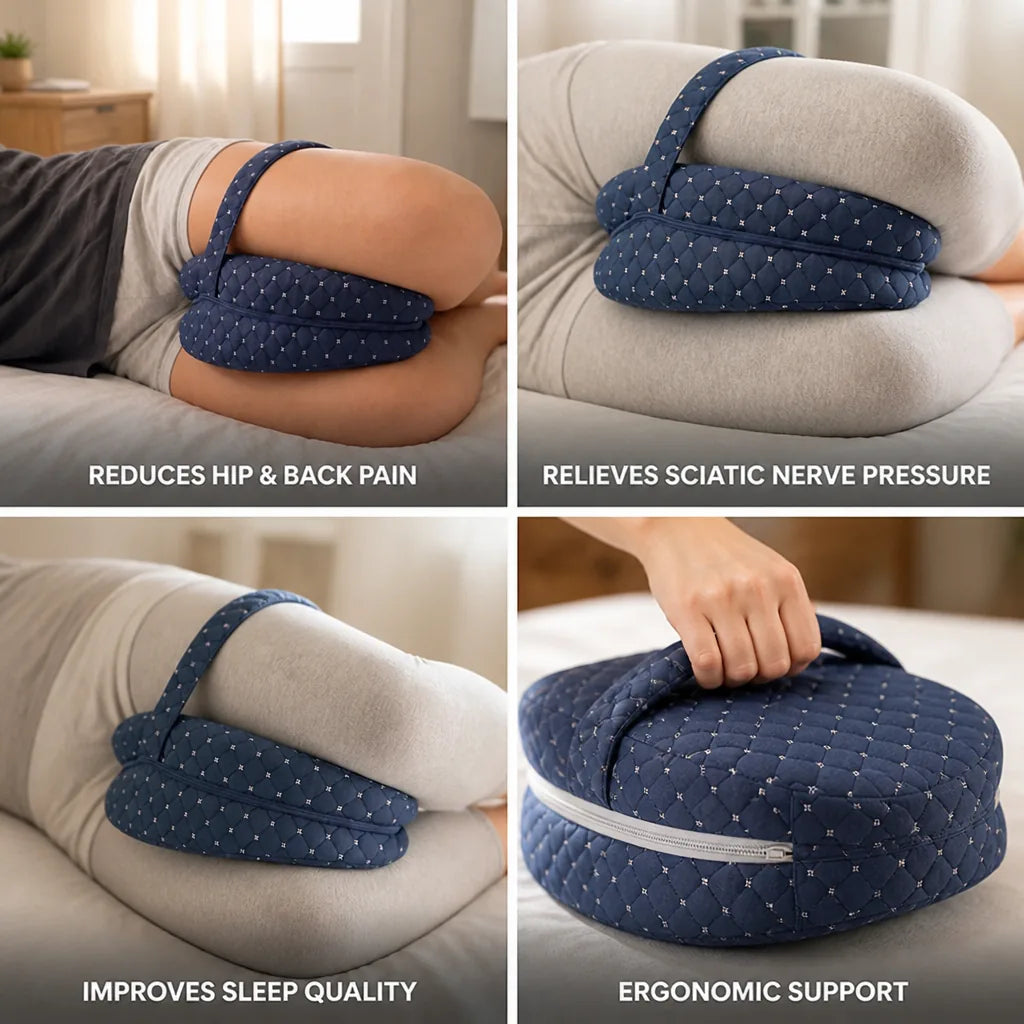 Therapy Pillow Ergonomic Contour Sciatic & Hip Support