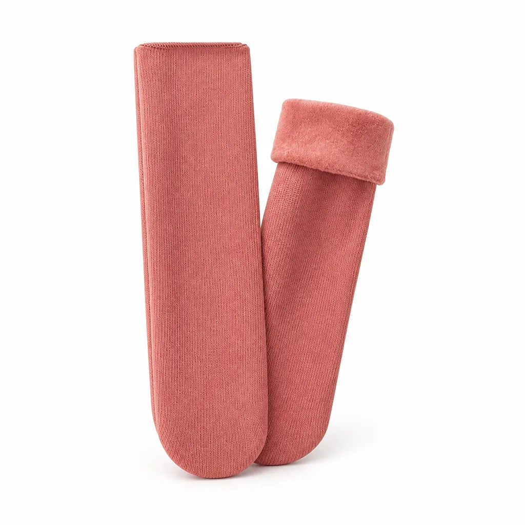 Thermal Socks Cotton & Wool Blend One Size