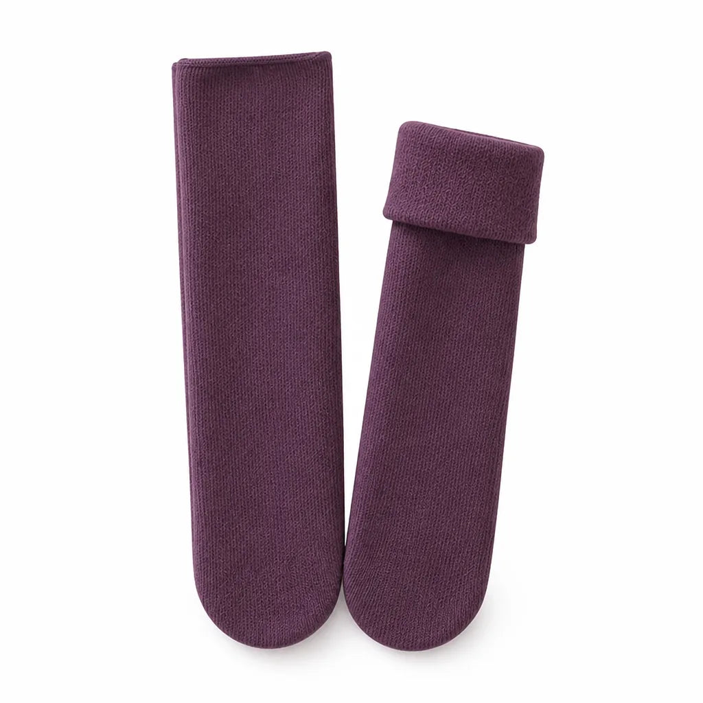 Thermal Socks Cotton & Wool Blend One Size