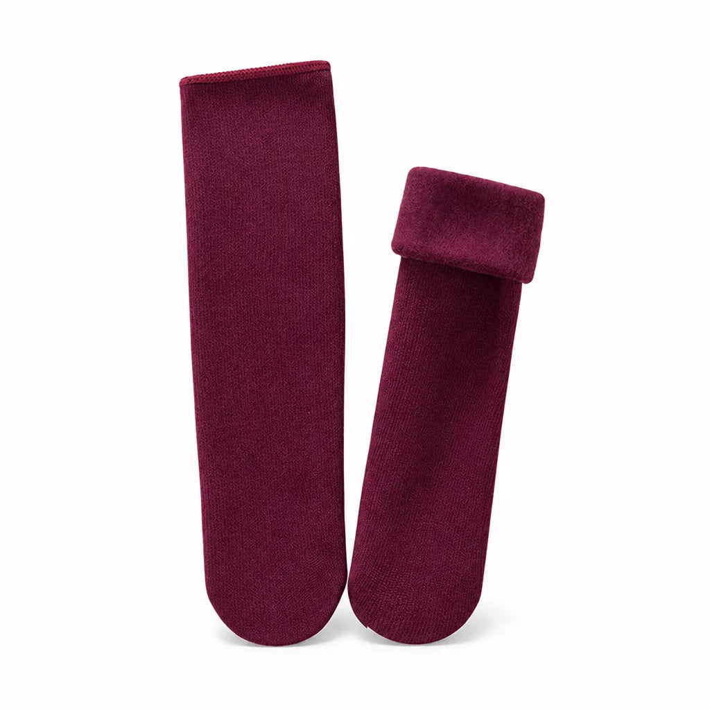 Thermal Socks Cotton & Wool Blend One Size