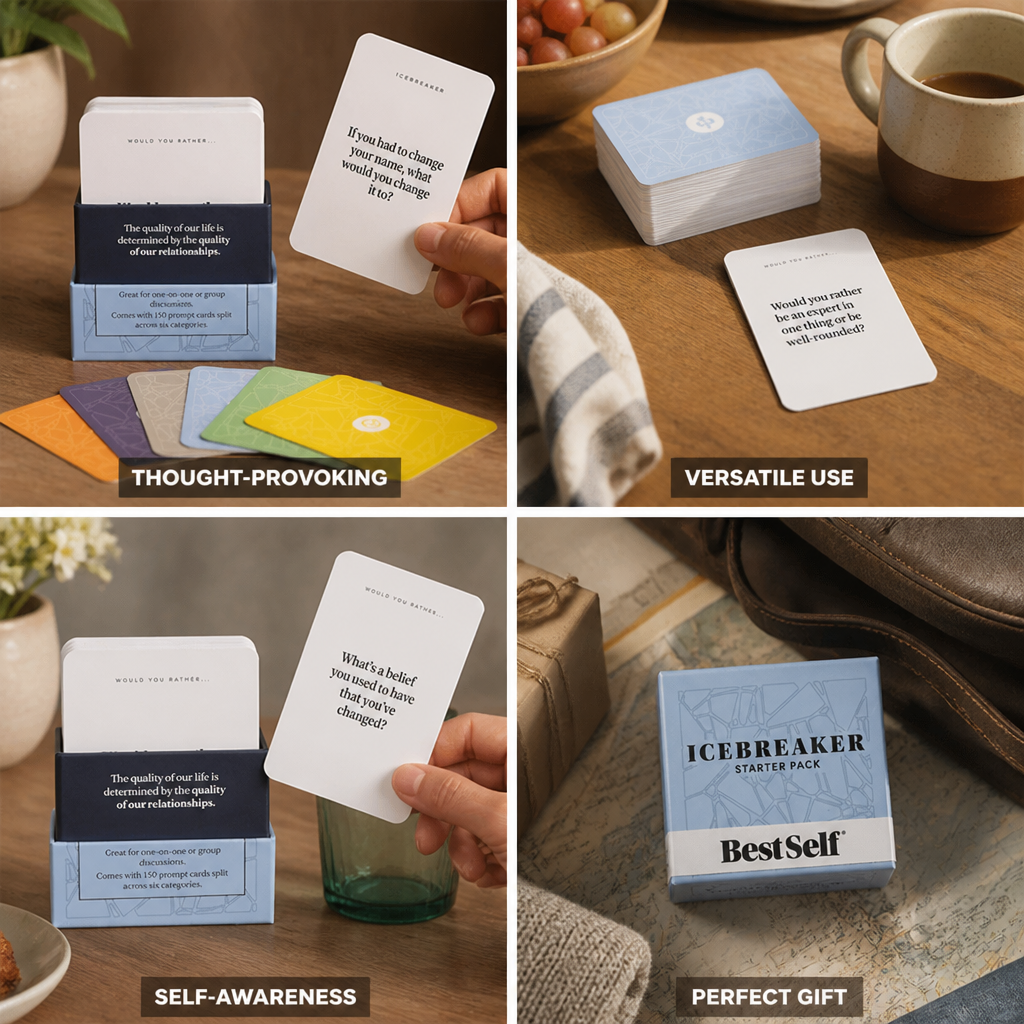Thought-Provoking Conversation Cards (150 Prompts)