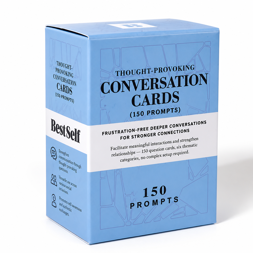 Thought-Provoking Conversation Cards (150 Prompts)