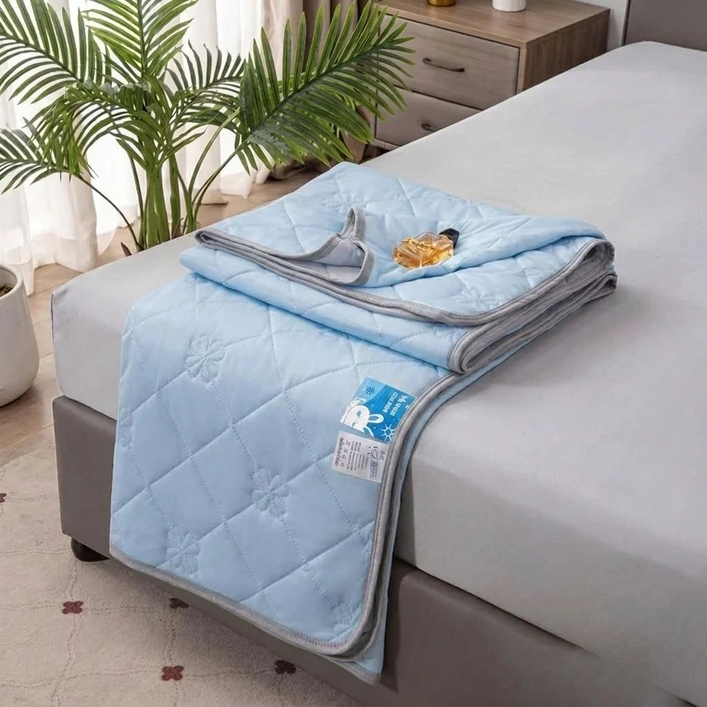 Throw Blanket Cooling Moisture Wicking Flat Seam