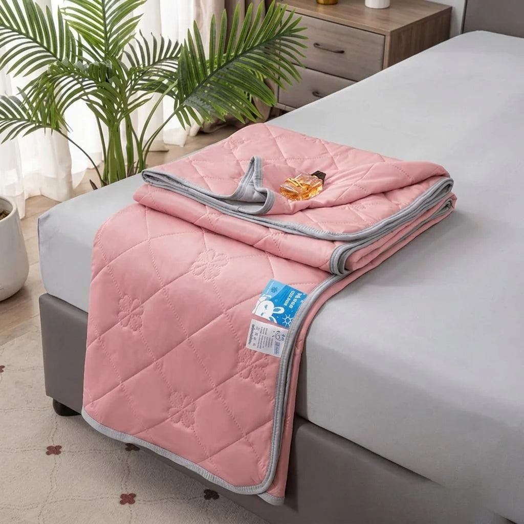Throw Blanket Cooling Moisture Wicking Flat Seam