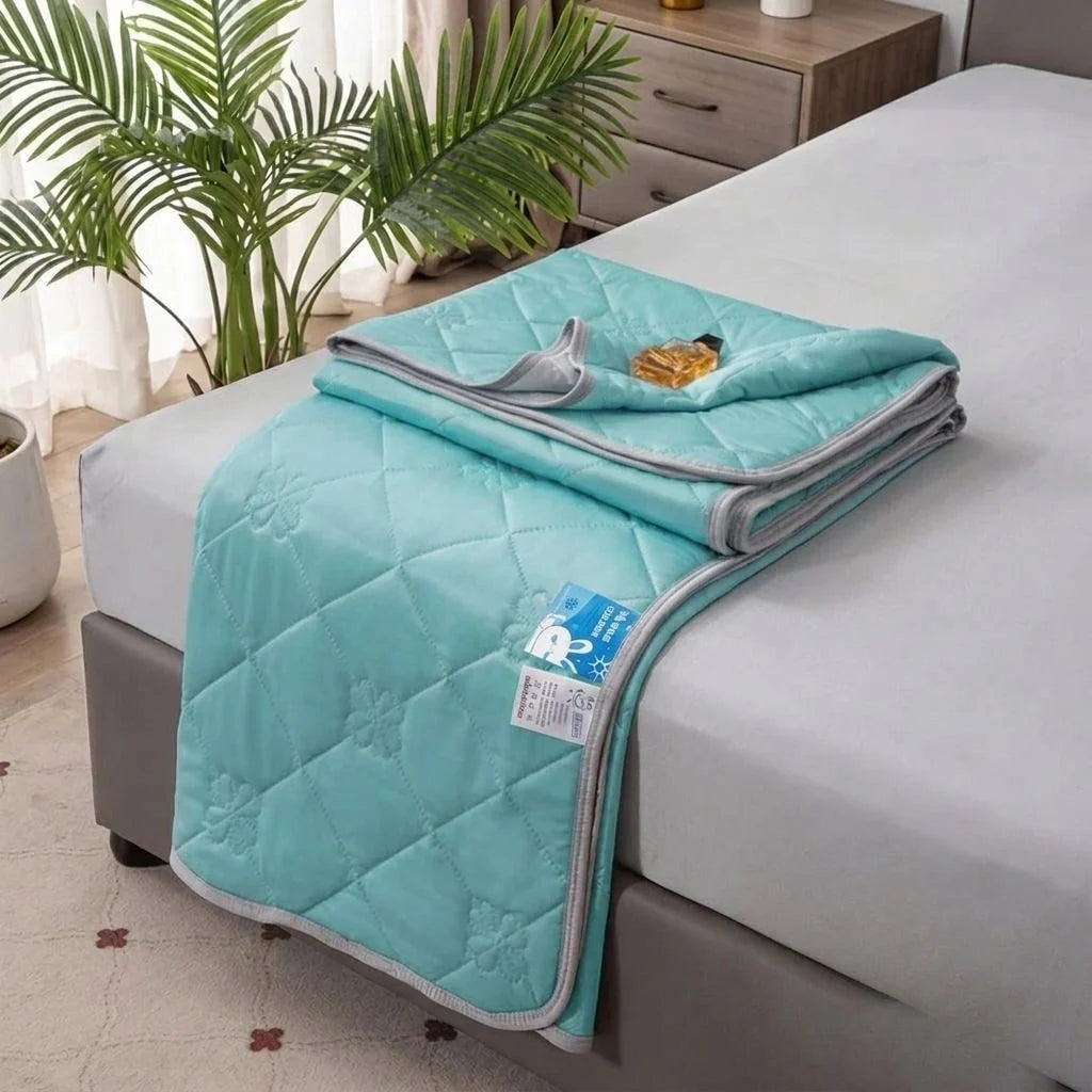 Throw Blanket Cooling Moisture Wicking Flat Seam