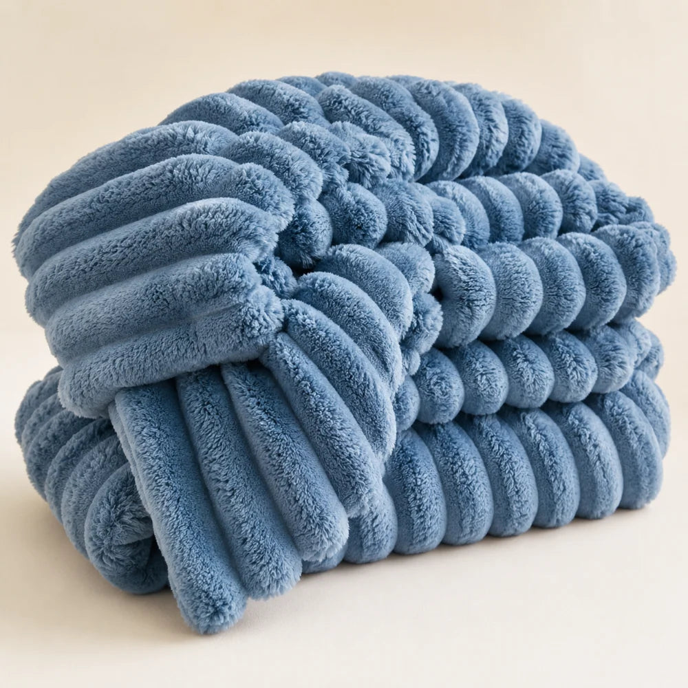Throw Blanket Weighted Drape Double-Brushed Machine Washable