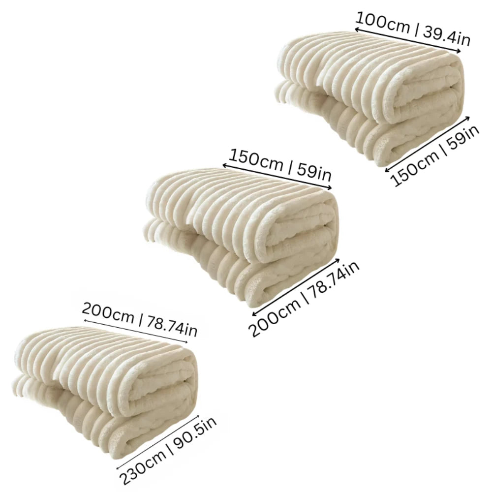 Throw Blanket Weighted Drape Double-Brushed Machine Washable