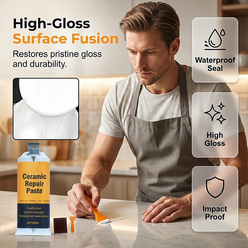 Tile Repair Paste Waterproof Mold-Resistant Epoxy