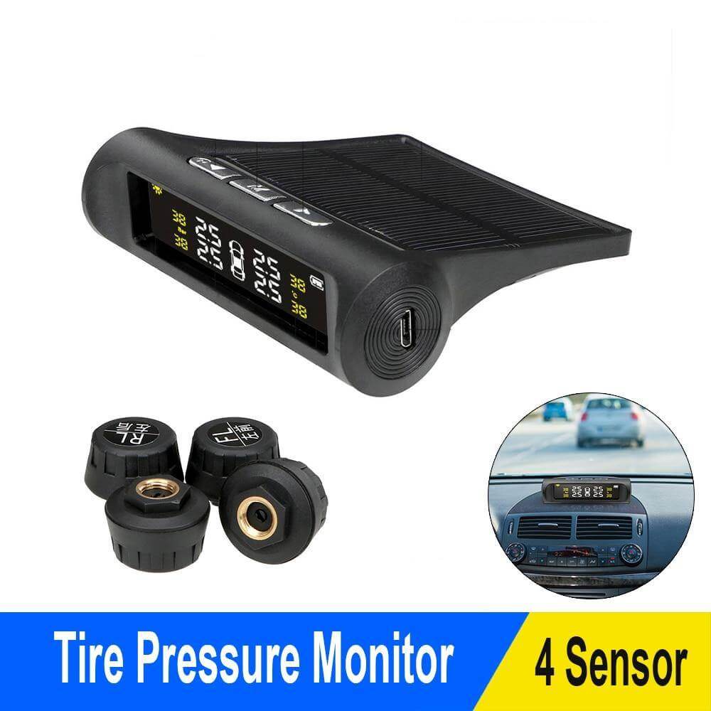 Tire Pressure Monitoring System Solar Powered Wireless Sensors