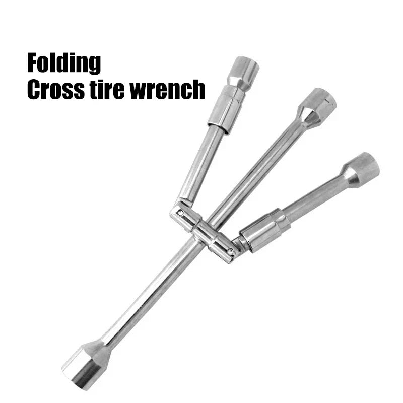 Tire Wrench Compact Lever Design 13.98-Inch