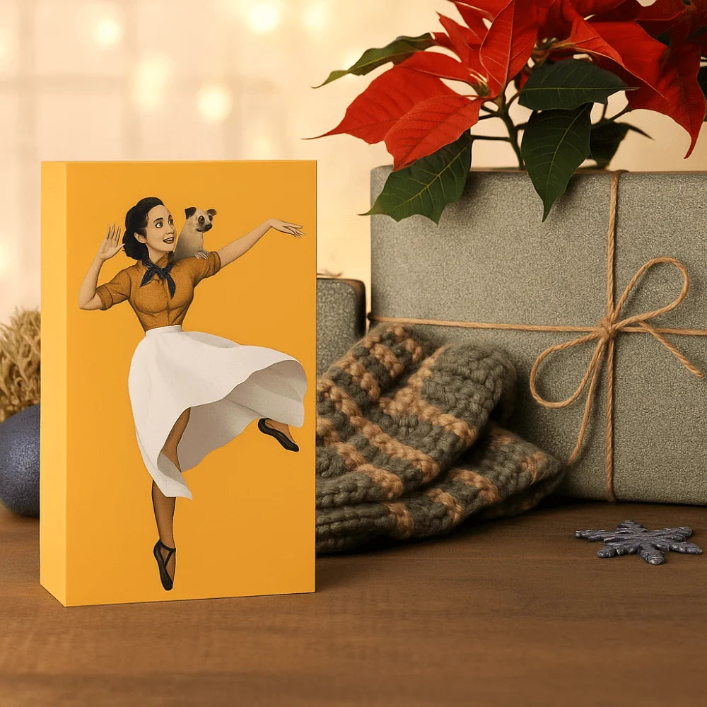 Tissue Box Flying Skirt Design Open Top Compact Display