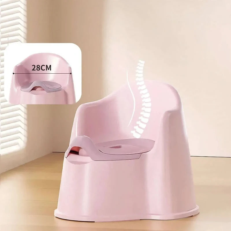 Toddler Potty Sofa-Style Stable Tip-Resistant Design Wipe-Clean Surface