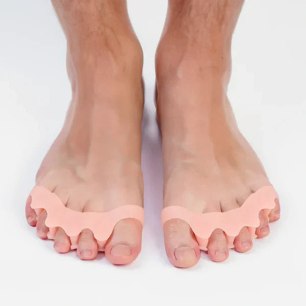 Toe Separators Flexible Silicone Gel Adjustable Spacing Sealed