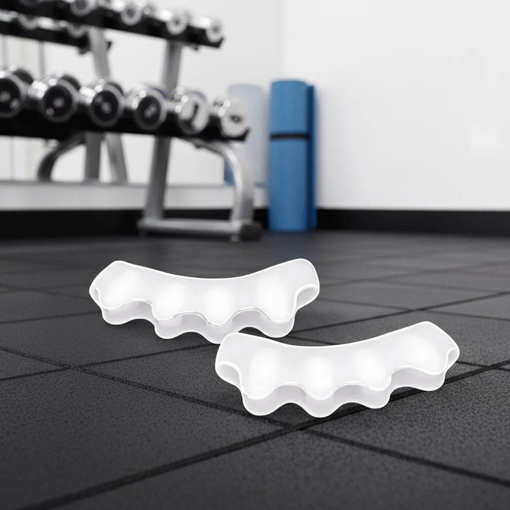 Toe Separators Soft Silicone Ergonomic Washable Reusable Pair