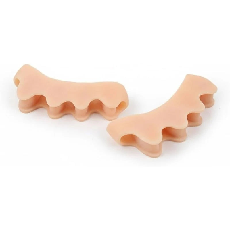 Toe Separators Soft Silicone Gel Flexible Washable Reusable