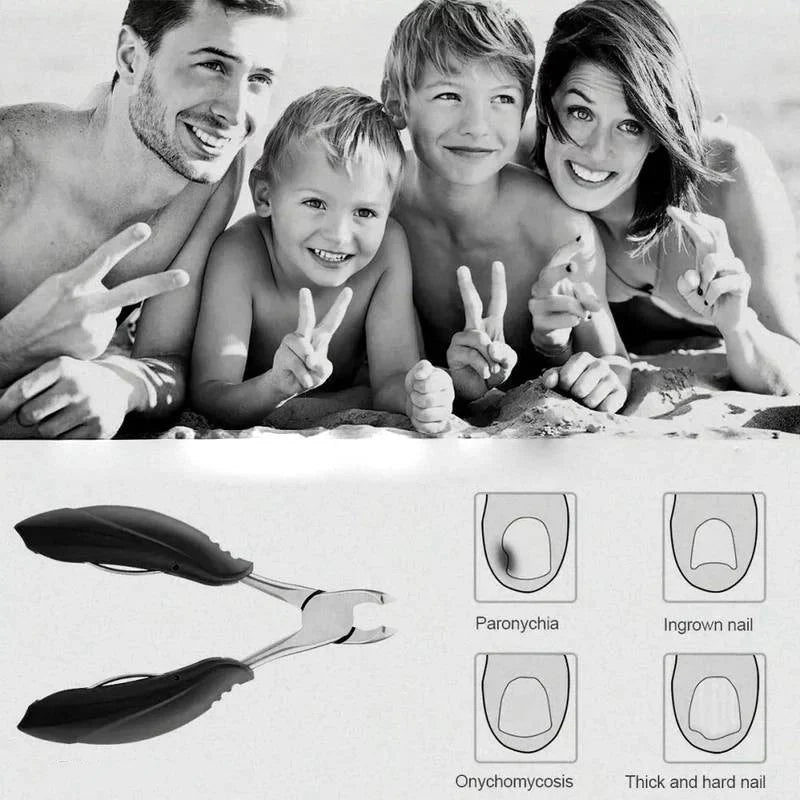 Toenail Clipper High Leverage Curved Stainless Steel