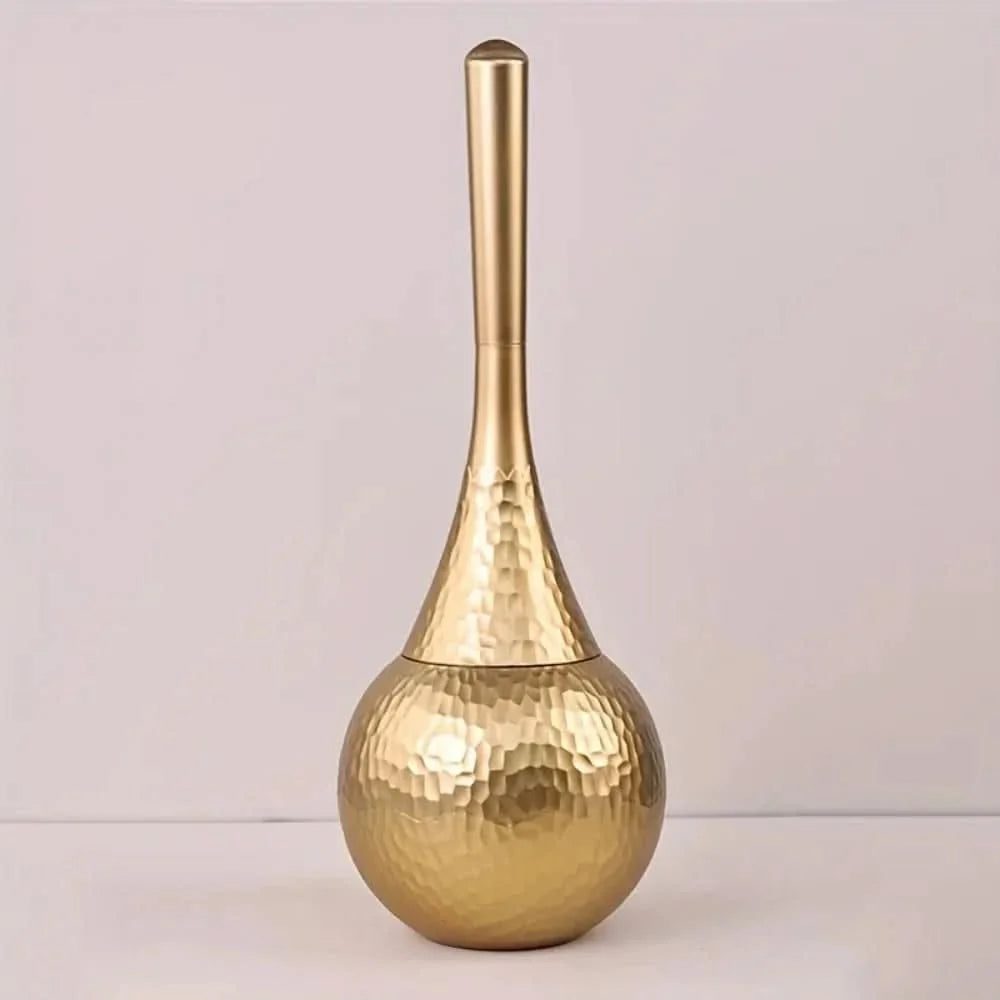 Toilet Brush Sculptural Design Rust-Free ABS Removable Head