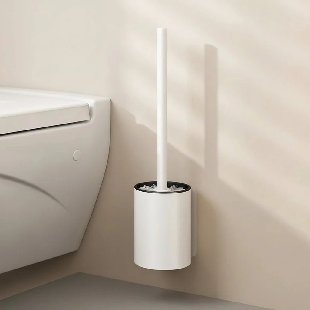 Toilet Brush and Holder Set Wall-Mounted No-Drill Aluminumաժողով