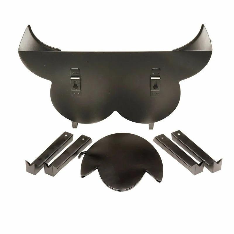 Toilet Paper Holder Sheep Design 7-Roll Freestanding or Wall-Mounted